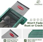 Kingsyard Steel Mesh Chook Feeder for Outside Hanging, Finch Feeder fo... - Image 6