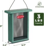 Kingsyard Steel Mesh Chook Feeder for Outside Hanging, Finch Feeder fo... - Image 7