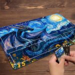 MTG Playmat with Zones Magic Card Playmat Recreation Mat,TCG & CCG Card Recreation... - Image 6