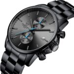 GOLDEN HOUR Vogue Enterprise Mens Watches with Stainless Metal Waterpr... - Image 3