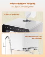 HAVA 2025 NEW Upgraded Countertop Dishwasher with Water Softener and E... - Image 4