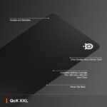 SteelSeries QcK Gaming Mouse Pad - XXL Material - Peak Monitoring and Stabi... - Image 3