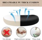 Workplace Chair, Mesh Ergonomic Desk Pc Chair with PU Leather-based Flip-... - Image 5