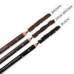 12 Pcs Darkish Brown Eyebrow Pencil Eyeliner Make-up，Smooth Textured，Simple to... - Image 8
