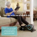 Cubii JR1, Below Desk Elliptical, Below Desk Bike Pedal Exerciser, Sea... - Image 4