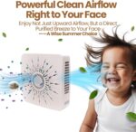 Desktop Air Air purifier & Fan Combo with HEPA, Aroma & Ionizer – 3 Wind S... - Image 4
