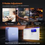 GEEKOM Mini PC AX8 Max, Twin 2.5G Lan AMD Ryzen 7 8745HS (As much as 4.9GHz... - Image 3