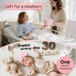 Zando Massive Bow Child Hats New child Hospital Hat Light-weight Cotton Toddler... - Image 7