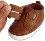 Child Toddler Gown Sneakers Boys Ladies First Strolling Non-Slip PU Leather-based S... - Image 4