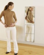 Shatterproof Children Wall Mirror Tiles - 4 Pcs 10"x10" Self-Adhesive Acry... - Image 5