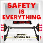 Pull Up Bar/Chin up bar Higher Physique Exercise Bar, Tremendous load-bearing: Du... - Image 3