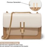 Colour-Block Crossbody Luggage for Girls Leather-based Cross Physique Purses Cute De... - Image 3