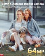 FLATIC Cameras for Pictures, 6K 64MP Digital Digital camera with WiFi & Mic... - Image 4