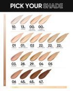 Full Protection Cushion Basis, Weightless, Pores and skin Match, Satin Glow Fin... - Image 3