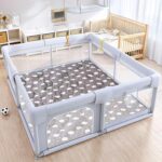 Child Play Mat for Flooring,50"×50" Thick Extremely Mushy Playpen Child Mat for ... - Image 5