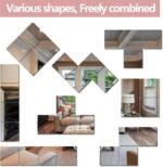 Unbreakable Wall Mirror Full Size,Over the Door Mirror for Bed room,4... - Image 3