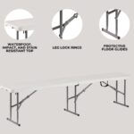 Plastic Folding Bench - Moveable Bench Used for Indoor, Outside, Picni... - Image 5