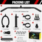 RENRANRING Pulley System, Weight Cable Pulley System for House Fitness center,Cabl... - Image 3