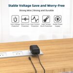 9V AC/DC Adapter Suitable with ProForm 750R Magnetic Foldable Rowing... - Image 3