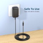 9V AC/DC Adapter Suitable with ProForm 750R Magnetic Foldable Rowing... - Image 4