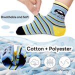 Tphon Non Slip Youngsters Toddler Socks with Grippers Child 12 Pairs Anti Ski... - Image 4