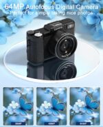 FLATIC Digital Digital camera with WiFi, 5K 64MP Cameras for Images with ... - Image 4