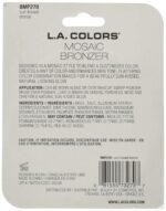 L.A. COLORS HD Mosaic Bronzer (carded), Solar-Kissed Bronze CBMP270 - Image 4