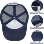 qikqik Child Baseball Cap Toddler Baseball Hat with Mesh Toddler Solar Hat... - Image 4