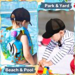 qikqik Child Baseball Cap Toddler Baseball Hat with Mesh Toddler Solar Hat... - Image 5