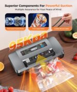 95kpa Vacuum Sealer Machine,Industrial Full Computerized Meals Sealer,Powe... - Image 4