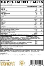 Panda Gasoline Premium Protein Whey,Hydrolyzed Collagen,Casein,Probiotics,... - Image 3