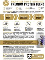 Panda Gasoline Premium Protein Whey,Hydrolyzed Collagen,Casein,Probiotics,... - Image 5