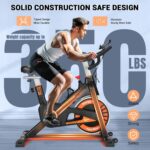 Train Bike, WENOKER Stationary Bike for Dwelling, Indoor Bike with Sile... - Image 3