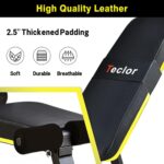 Adjustable Weight Bench, Foldable Exercise Benches for House Health club, 10 Bac... - Image 3