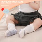 TRUEHAN 5 Pairs Toddler Non Slip Socks with Grips Child Socks for Children ... - Image 3