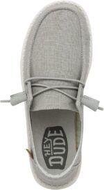 Hey Dude Ladies's Wendy Chambray Lace-Up Idler - Image 3