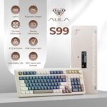 AULA S99 Gaming Keyboard, Wi-fi Laptop Keyboards, Tri-Mode Blueto... - Image 3