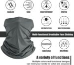 Geyoga 6 Items Summer season UV Safety Cooling Neck Gaiter Face Clothes... - Image 3