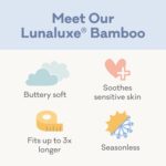 Little Sleepies Pajamas for Child Boys & Women, Viscose from Bamboo Bab... - Image 3