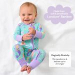 Little Sleepies Pajamas for Child Boys & Women, Viscose from Bamboo Bab... - Image 4