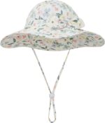 Child Toddler Toddler Women Bucket Solar Hats Safety Seaside UPF 50+ Tod... - Image 3