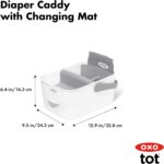 OXO Tot Diaper Caddy with Altering Mat - Image 8