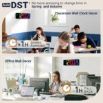 16.5" Giant Digital Wall Clock: Birthday Presents for Males Girls, Home Wa... - Image 6
