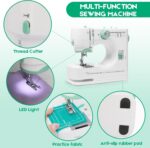 Stitching Machine for Freshmen with 12 Constructed-in Stitches, 6 Included Price... - Image 9