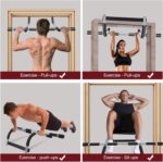 GYE Doorway Pull Up Bar for Residence Fitness center, Adjustable Width, Heavy-Responsibility Ste... - Image 4