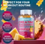 Creatine Monohydrate 8000mg Gummies with BCAA, L-Carnitine, Taurine & ... - Image 9