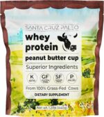 Santa Cruz Paleo Whey Protein Powder, Peanut Butter Cup, 20 G Grass Fe... - Image 5