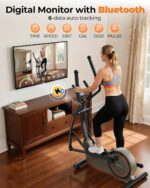 Niceday Elliptical Machine, Elliptical Train Machine for Residence with ... - Image 4