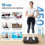 Vibration Plate Train Machine Weight Loss, Full Physique Exercise Vibrat... - Image 3