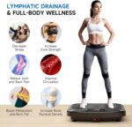 Vibration Plate Train Machine Weight Loss, Full Physique Exercise Vibrat... - Image 5